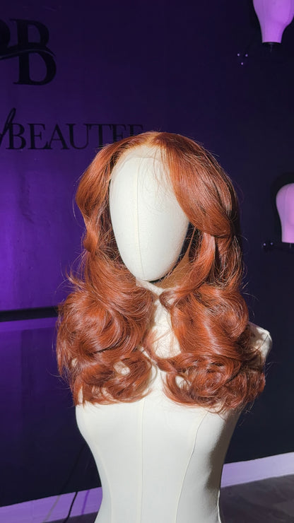 Copper 16" Straight (Med- 5x5 Closure) RTS