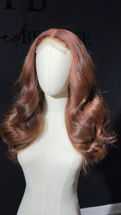 Cowboy Copper 16" Body Wave (5x5 Closure) RTS