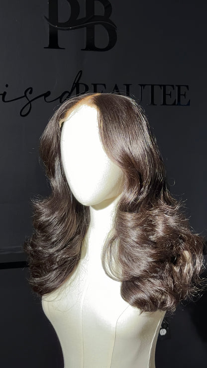 "Christina" - 16" Body Wave (Large - 5x5 Closure) RTS