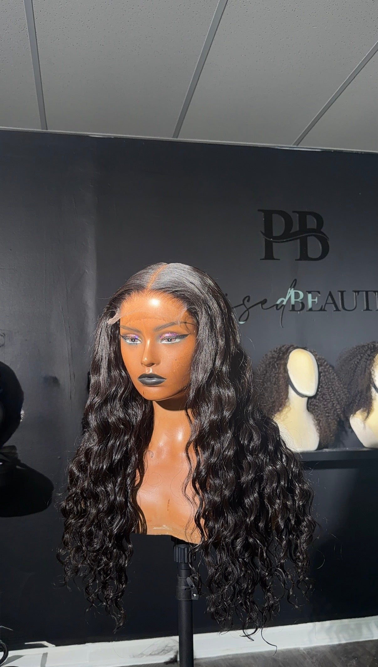 20" Loose Curly (Med - 5x5 Closure) RTS