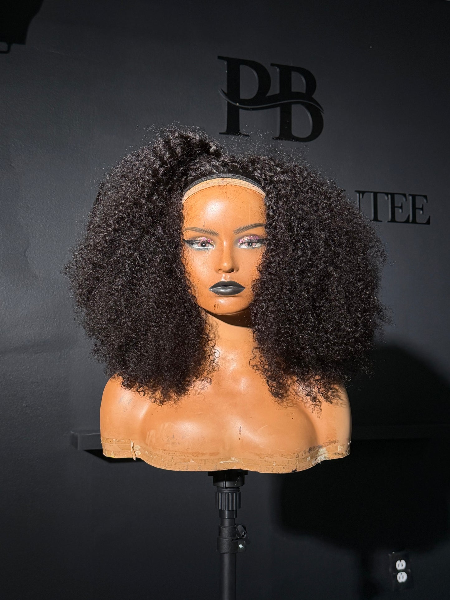 16" Kinky Curly (Flipover)